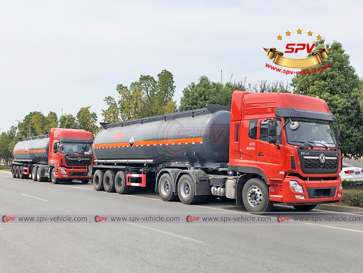 Dilute Nitric Acid  Tank Semitrailer - RF